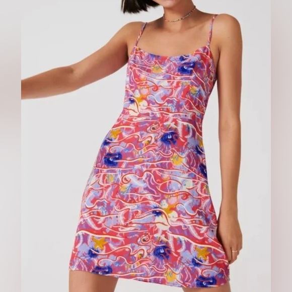 Aritzia Sunday Best Jackson patterned dress - Picture 4 of 4